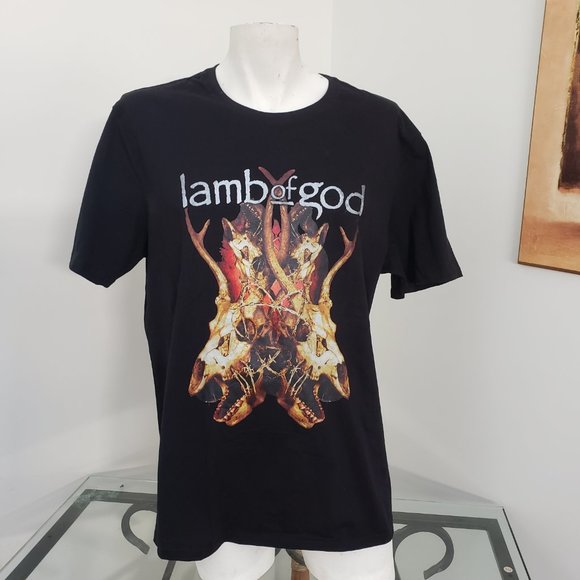 NWOT Lamb of God Short Sleeve T-Shirt Size XXL - Picture 5 of 8